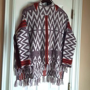 Women's sweater cape